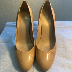 Stuart Weitzman "Platswoon" Adobe Aniline Pumps